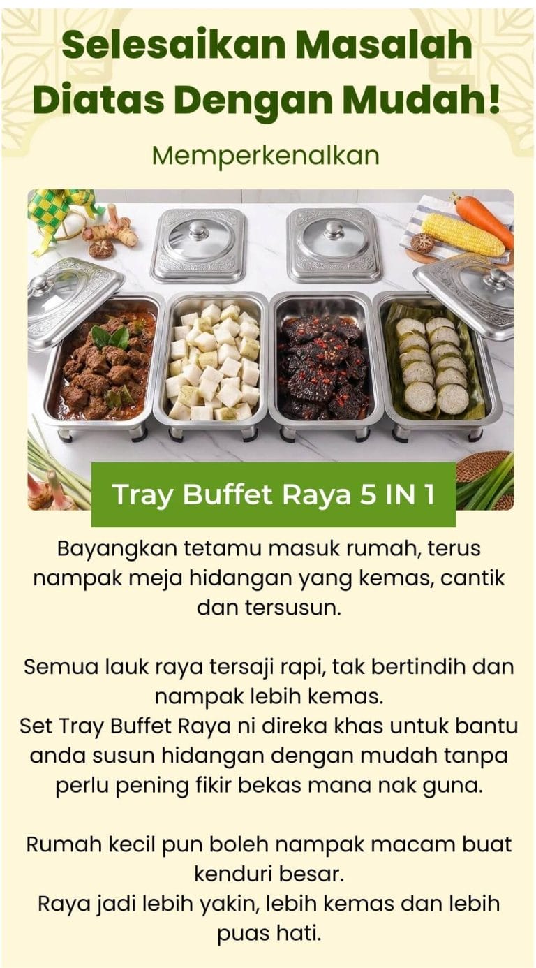 Tray Buffet Raya