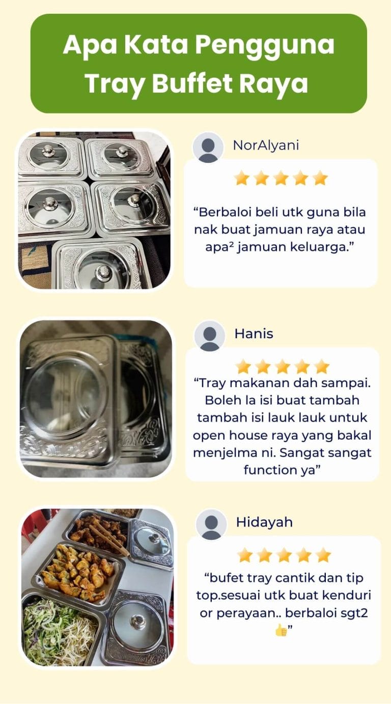 Tray Buffet Raya