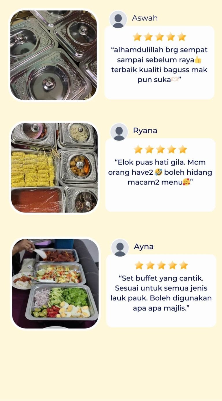 Tray Buffet Raya